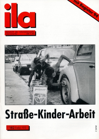 Titelblatt ila 182 Straße - Kinder - Arbeit