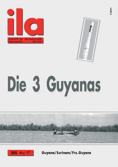 Titelblatt ila 205 Die drei Guyanas