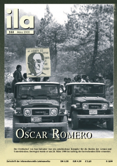 Titelblatt ila 233 Oscar Romero