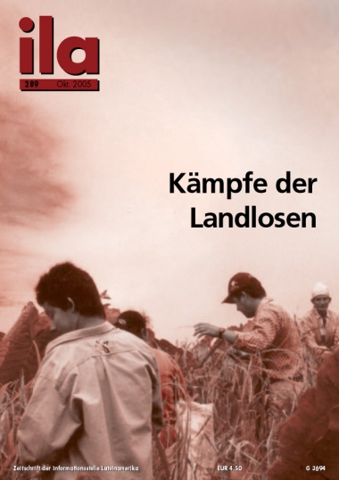 Titelblatt ila 289 Kämpfe der Landlosen